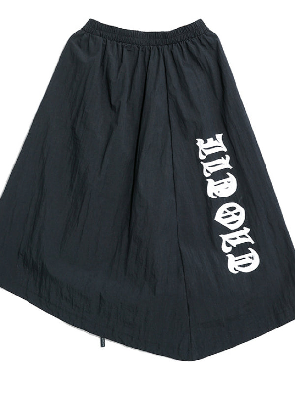 CASUAL A-LINE CROPPED SKIRTS