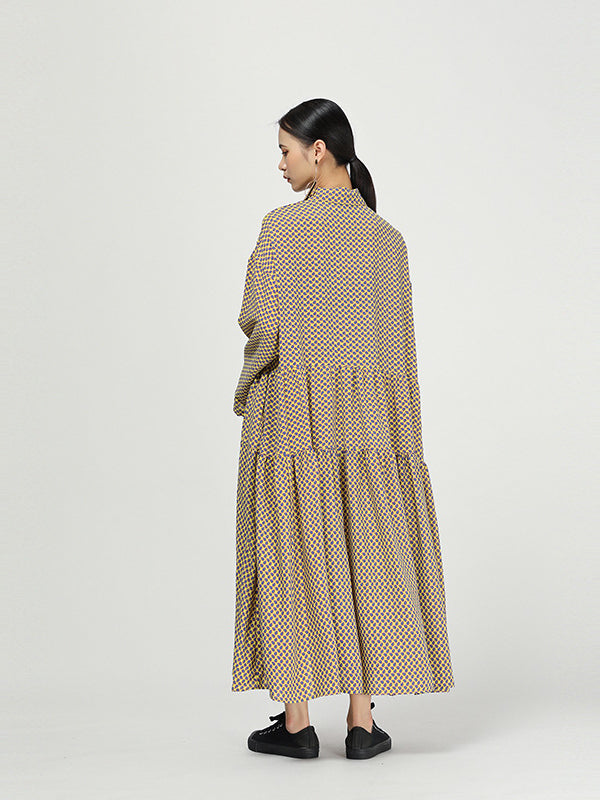 NEW CASUAL FLORAL SHIRT DRESS