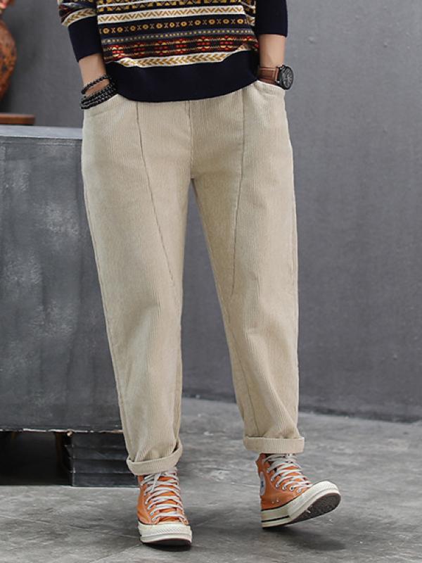 RETRO LOOSE COMFORTABLE HAREM PANTS