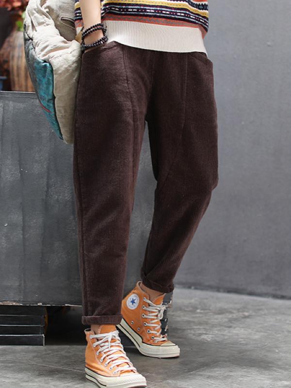 RETRO LOOSE COMFORTABLE HAREM PANTS