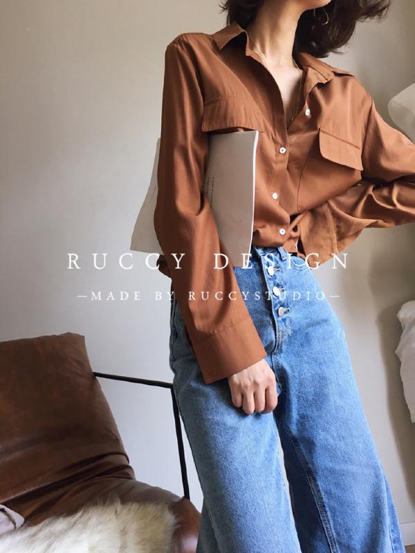 CASUAL SOFT PURE COLOR SHIRT