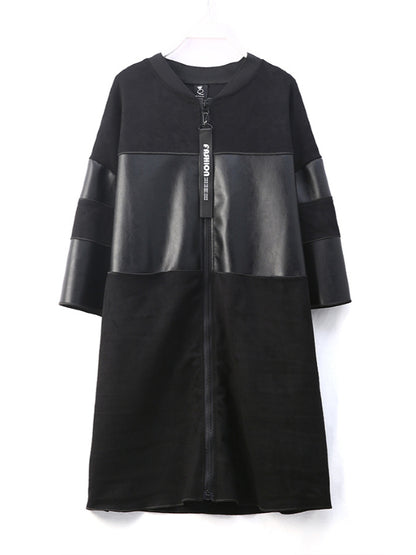 Causal Pu Split-joint Outwear
