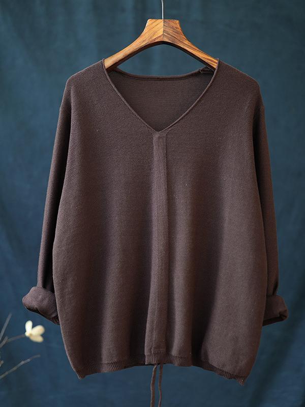 CASUAL LIGHT KNITTING TOPS