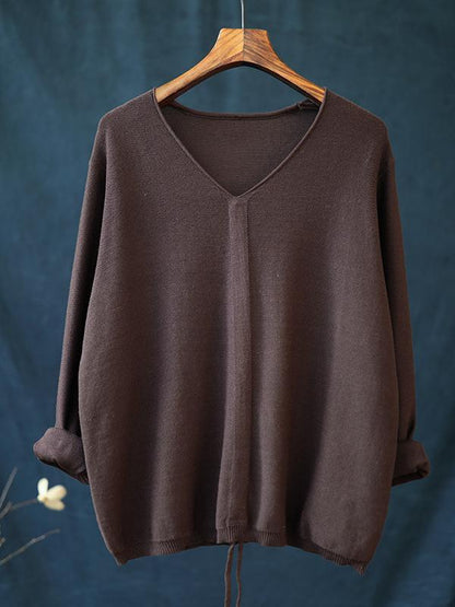 CASUAL LIGHT KNITTING TOPS