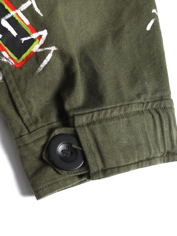 Loose Split-joint Hand-drawn Sweatshirt