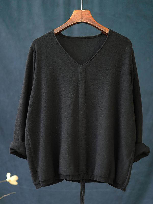 CASUAL LIGHT KNITTING TOPS