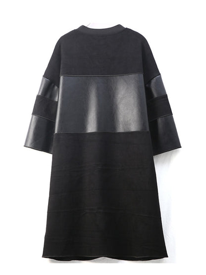 Causal Pu Split-joint Outwear