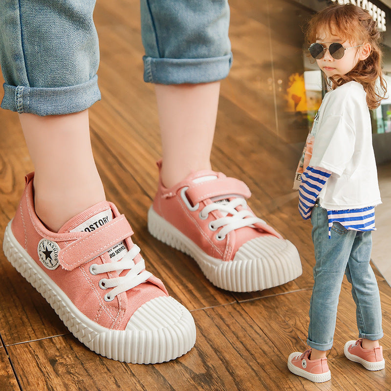 Children's casual shoes canvas shoes