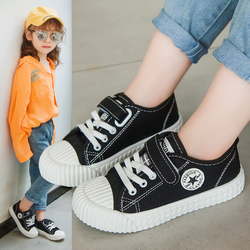 Children's casual shoes canvas shoes