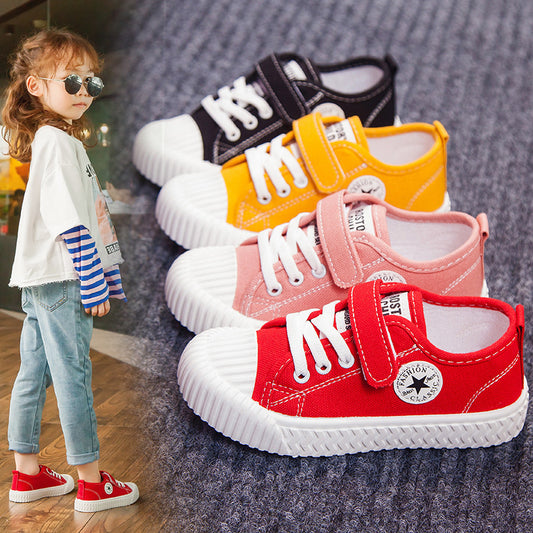 Children's casual shoes canvas shoes