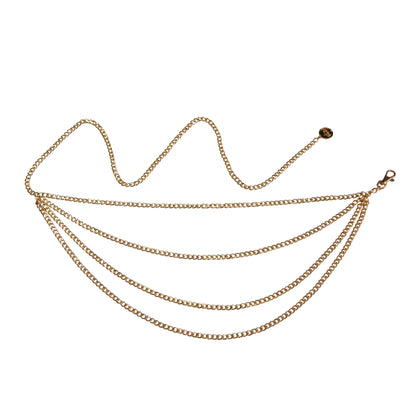 Creative Tass multi-layered body chain