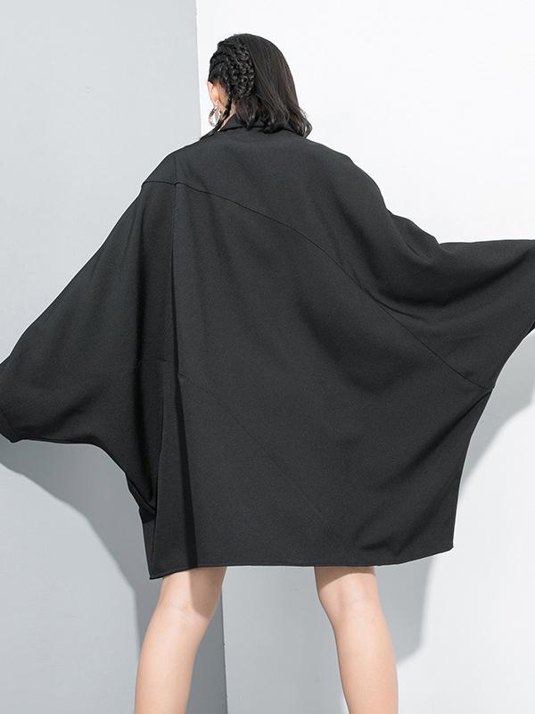 SUPER LOOSE BATWING PRINTED SHIRT