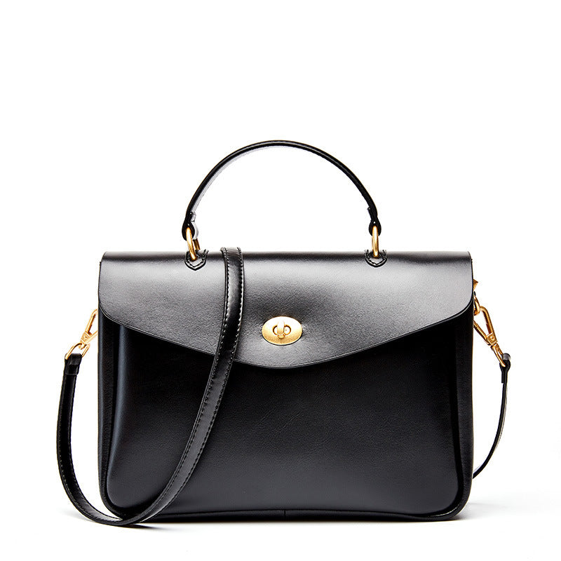 stylish and simple with one shoulder slant satchel