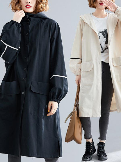 Super Loose Hooded Outwear