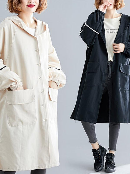 Super Loose Hooded Outwear