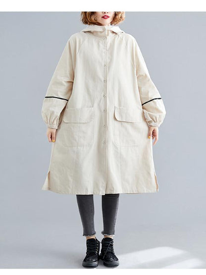 Super Loose Hooded Outwear