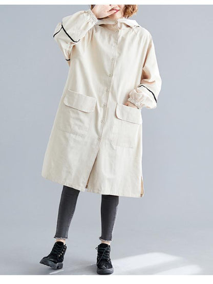 Super Loose Hooded Outwear