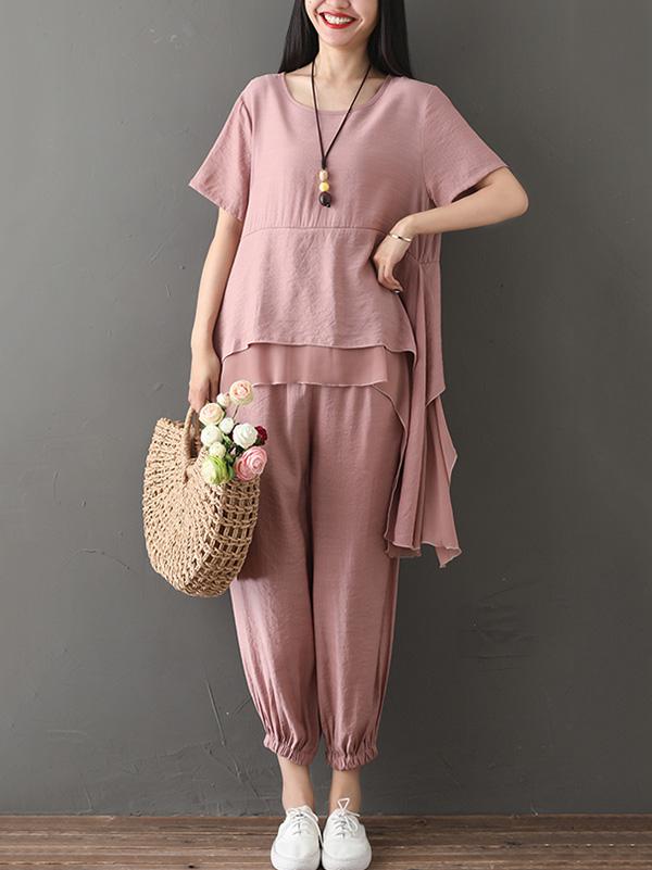Loose Irregular Split-joint Suits