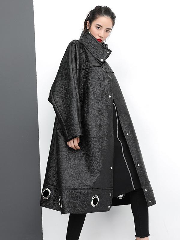 Vintage BF Style Suede Leather Outwears