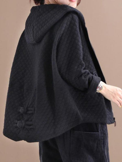 CASUAL A-LINE HOODED OUTWEAR - Zebrant