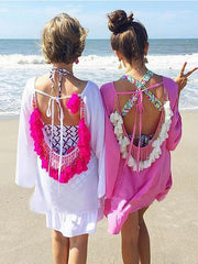 WHITE-FUCHSIA