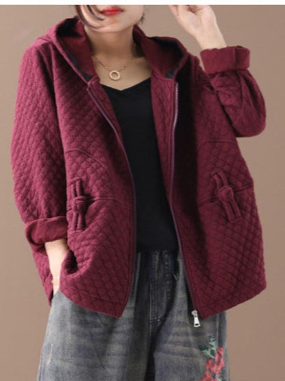 CASUAL A-LINE HOODED OUTWEAR - Zebrant