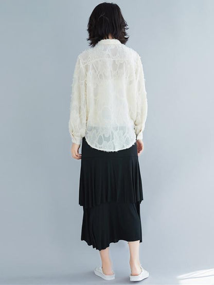 New Loose Falbala  Skirt