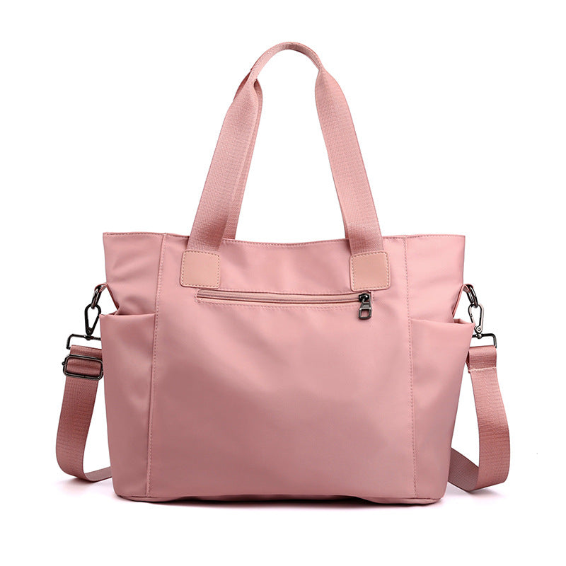 Korean version of fashionable, simple and versatile portable cross bag 2019 new waterproof oxford nylon cloth large capacity shoulder bag