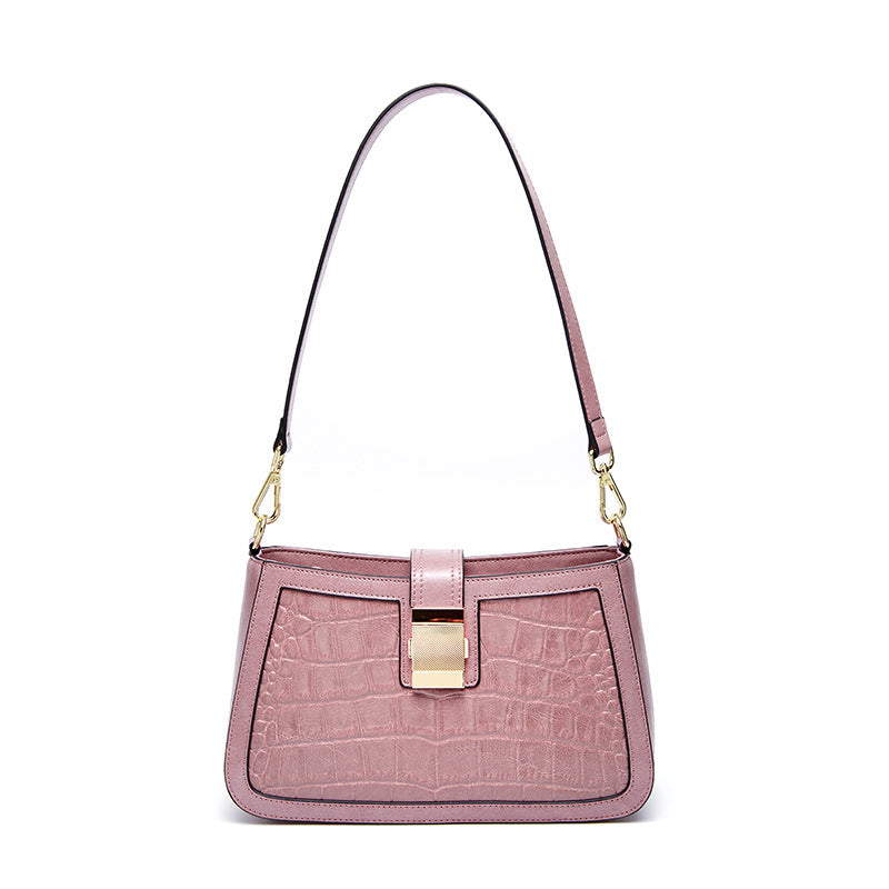 Cowskin Crocodile Handbag