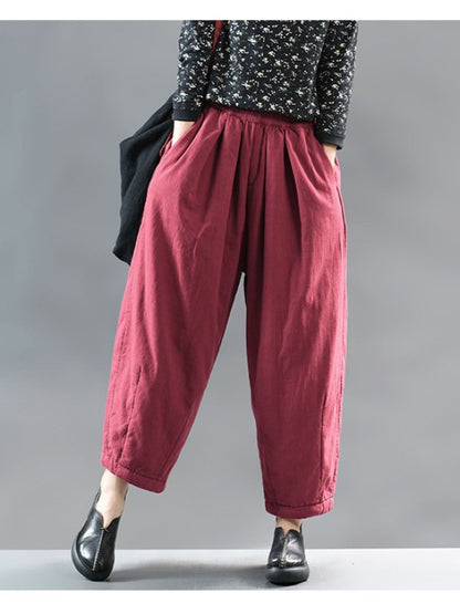 VINTAGE PADDED PLAIN BLOOMERS PANTS