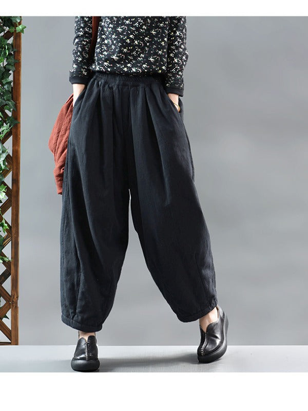 VINTAGE PADDED PLAIN BLOOMERS PANTS