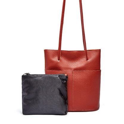 cowhide fashion single-shoulder bag