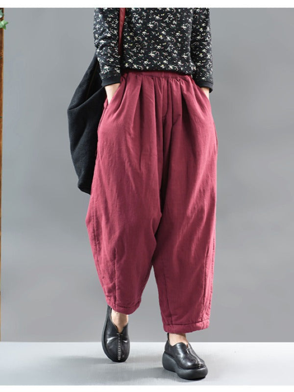 VINTAGE PADDED PLAIN BLOOMERS PANTS