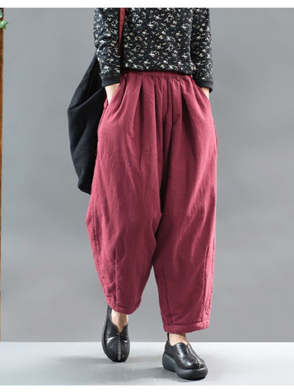 VINTAGE PADDED PLAIN BLOOMERS PANTS
