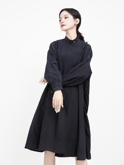 Vintage Cropped Two-sides Wear Windbreaker