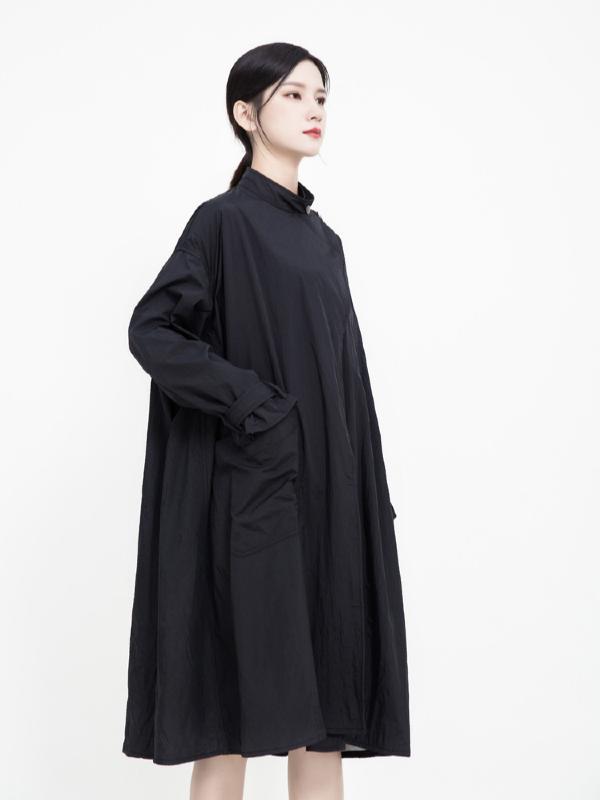 Vintage Cropped Two-sides Wear Windbreaker