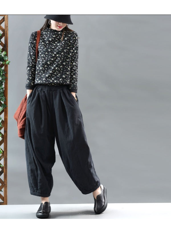 VINTAGE PADDED PLAIN BLOOMERS PANTS