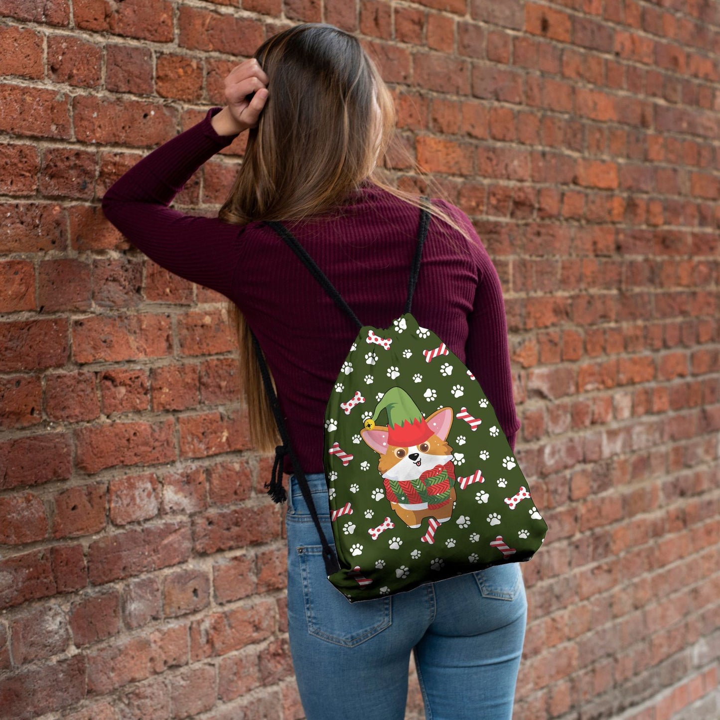 3D digital printed bag backpack