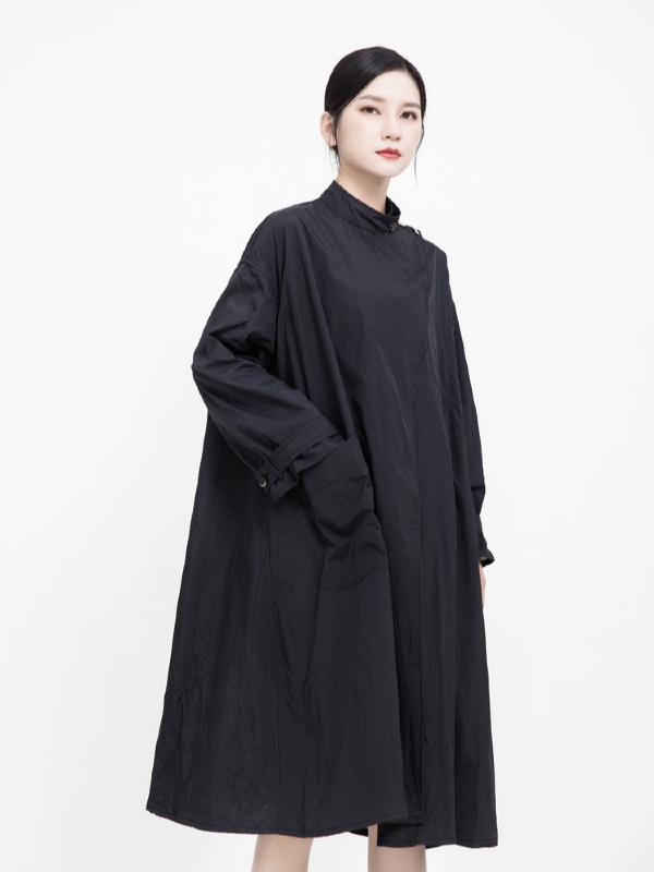 Vintage Cropped Two-sides Wear Windbreaker