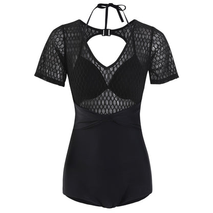 Body-up swimsuit ladies keep sexy backless swimwear