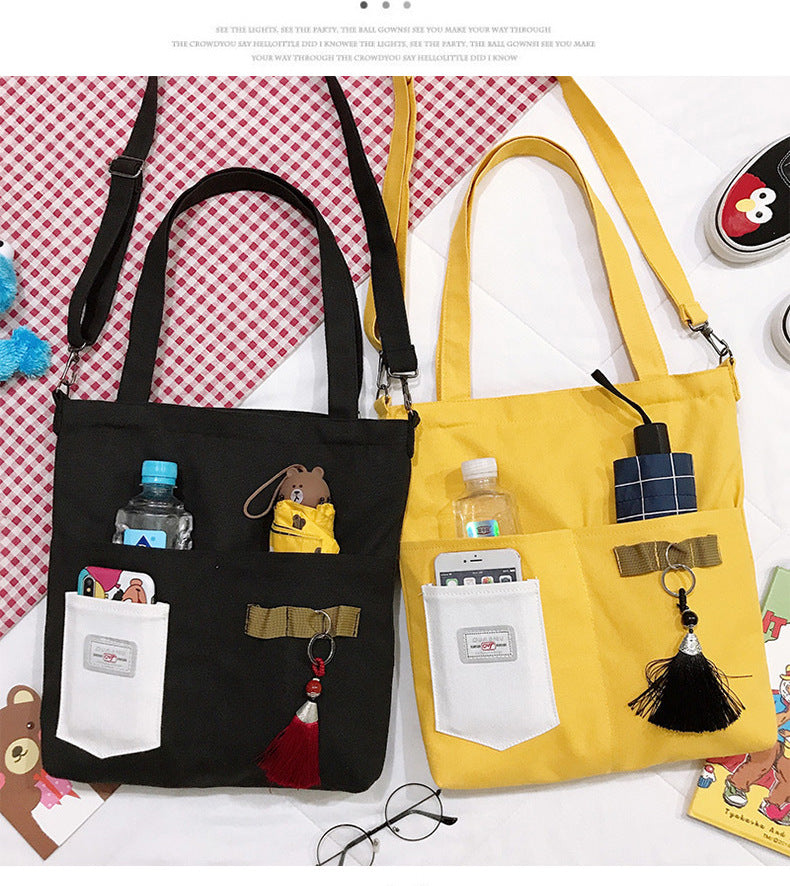 FEMALE SHOULDER BAG CANVAS BAG