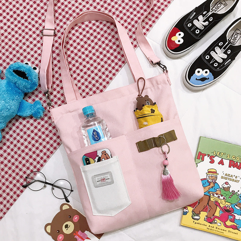 FEMALE SHOULDER BAG CANVAS BAG