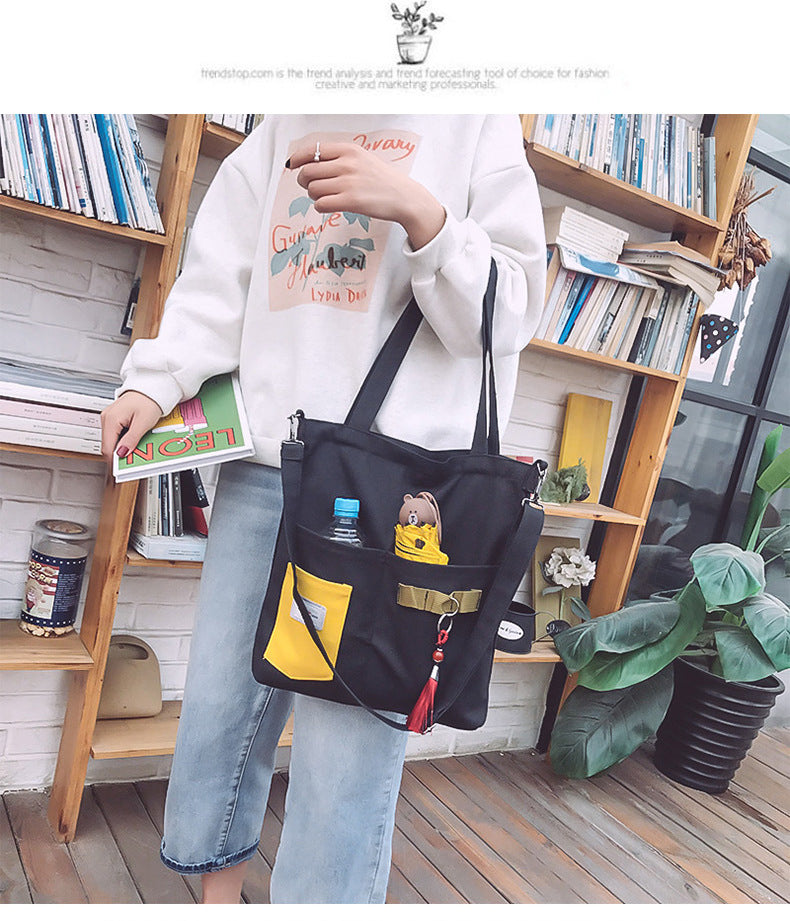 FEMALE SHOULDER BAG CANVAS BAG
