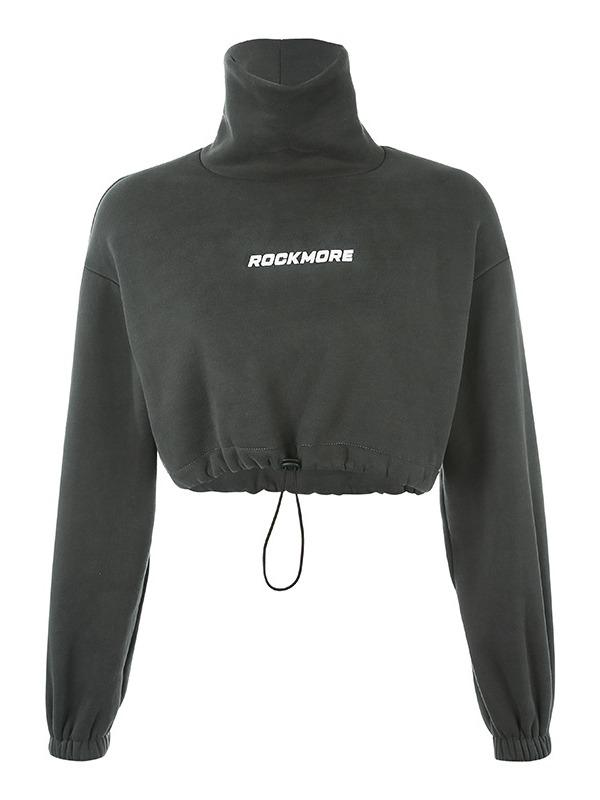 Sports Crop Hoodies&Sweatshirts Tops ACTIVE WEAR
