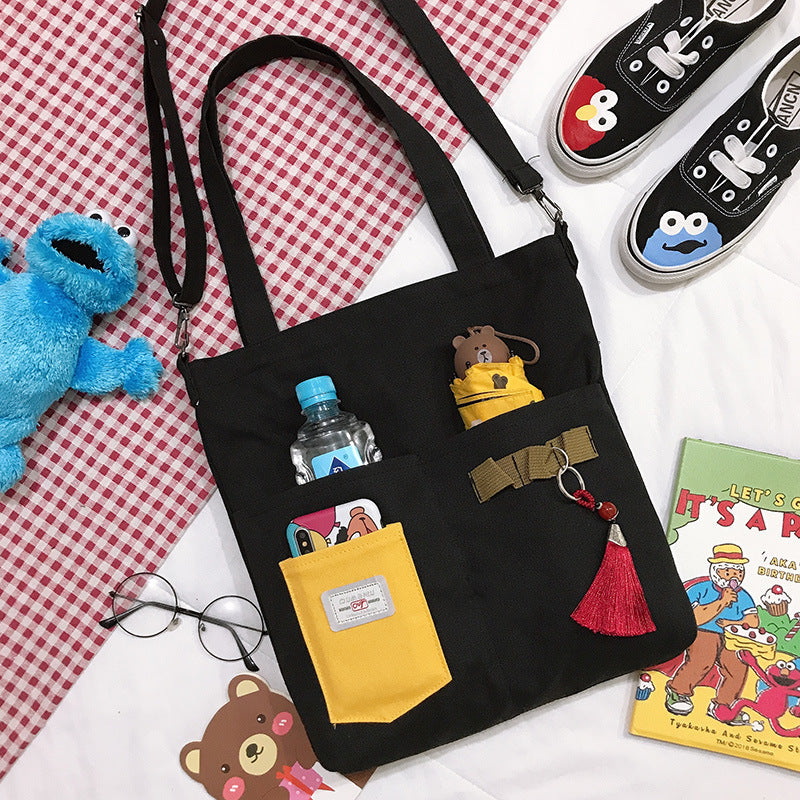 FEMALE SHOULDER BAG CANVAS BAG