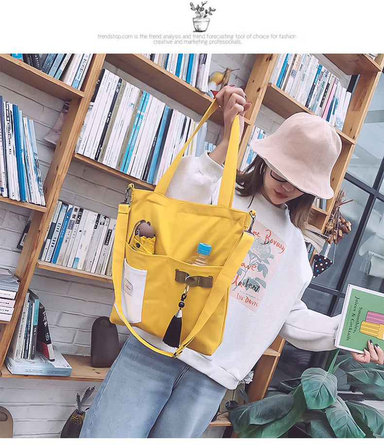 FEMALE SHOULDER BAG CANVAS BAG