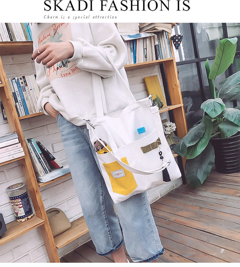 FEMALE SHOULDER BAG CANVAS BAG