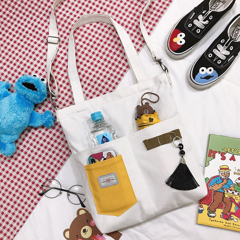 FEMALE SHOULDER BAG CANVAS BAG