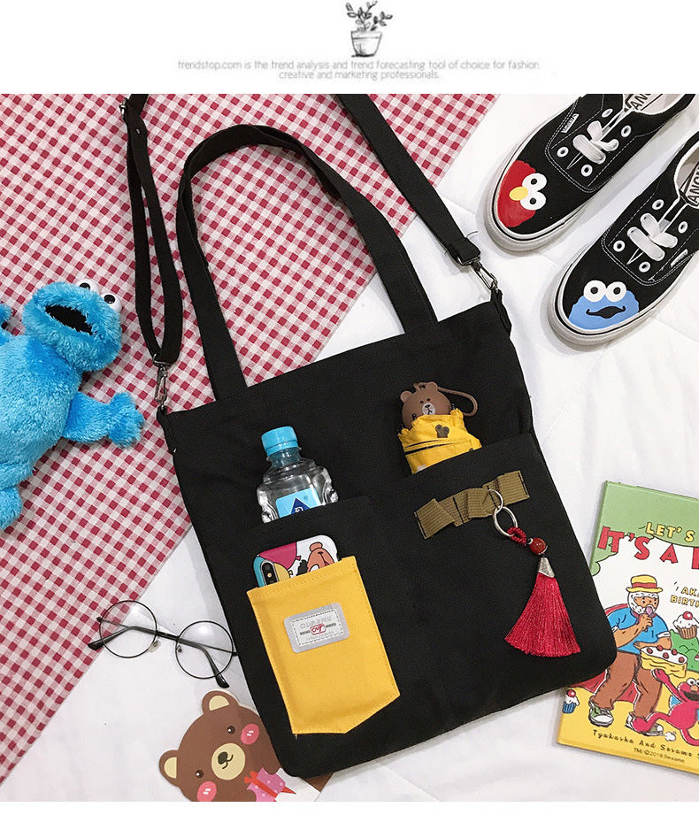 FEMALE SHOULDER BAG CANVAS BAG