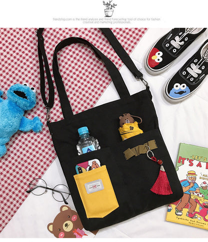 FEMALE SHOULDER BAG CANVAS BAG